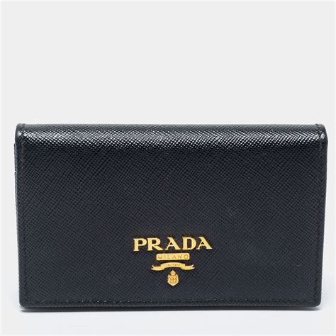 prada ladies card holder|Prada purse with wallet holder.